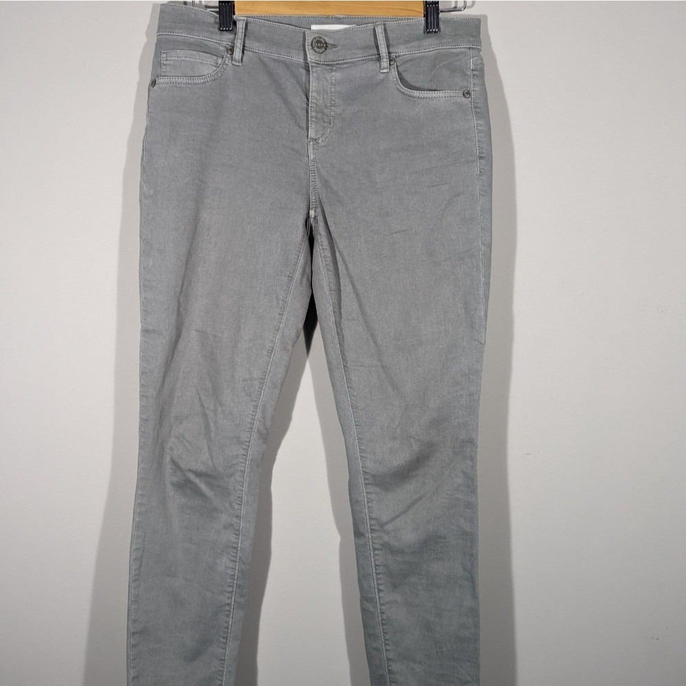 Loft Womens Sage Modern Skinny Cropped Jeans Sz 4 Mature Classic Preppy School